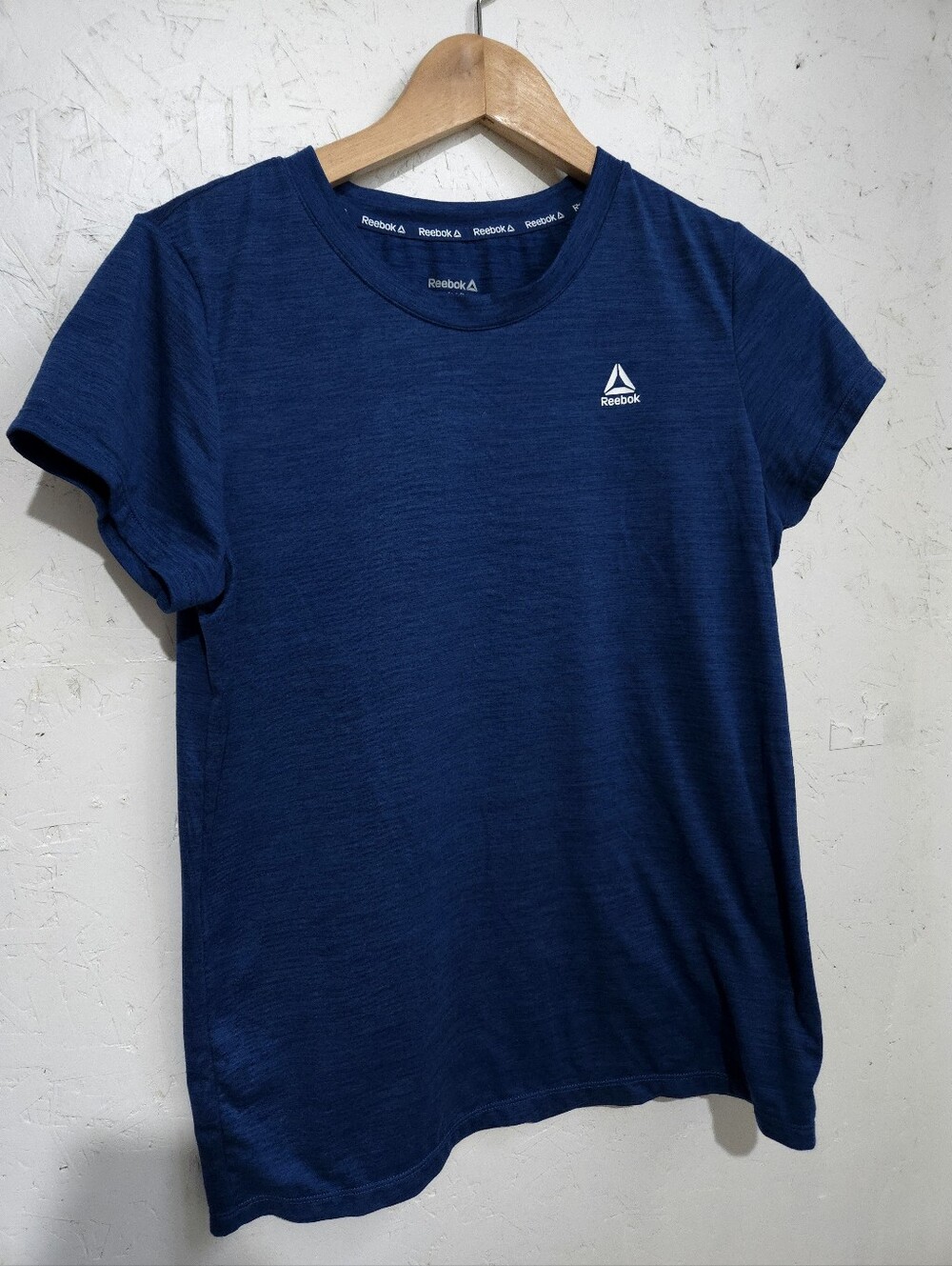 Reebok Dark Blue Athletic Crew Neck Tee
